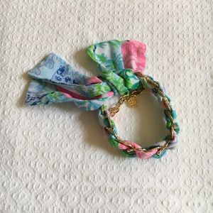 Lilly Pulitzer Scarf Bracelet in Bohemian Queen